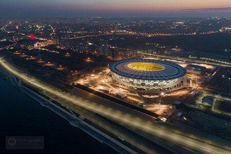 «Волгоград Арена» с высоты птичьего полёта